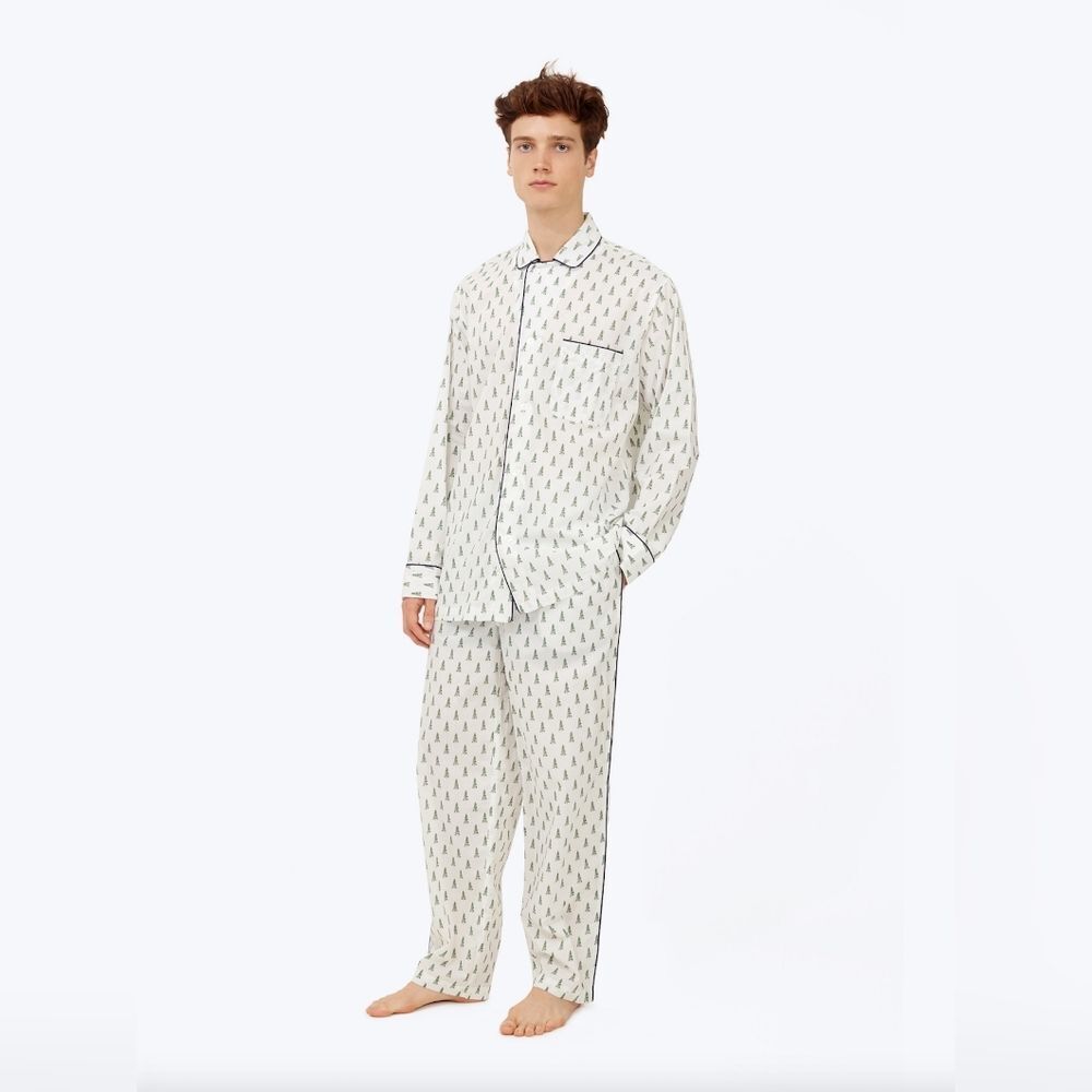 David Lynch Foundation x Sleepy Jones Pajama Pants Ponderosa Pine XS *pants only